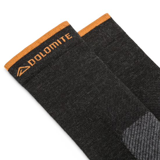 Dolomite Vernale High Wandersocken – Anthracite Grey