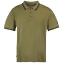 Dolomite M CORVARA POLO SHIRT - Chalice Khaki Green S Oberbekleidung - PeakStyle