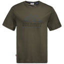 Dolomite M CRISTALLO MERINO SS TEE - Burnished Green S Oberbekleidung - PeakStyle
