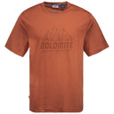 Dolomite M CRISTALLO MERINO SS TEE - Dark Orange S Oberbekleidung - PeakStyle
