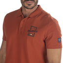 Dolomite M DOBBIACO SS POLO - Dark Orange S Oberbekleidung - PeakStyle
