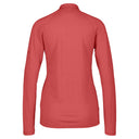 Dolomite W CRISTALLO ZIP MERINO LS TEE - Watermelon Red XS Oberbekleidung - PeakStyle
