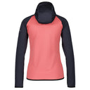 Dolomite W PELMO ZIP TECH HOODY - Fram Red - Wood Blue XS Oberbekleidung - PeakStyle