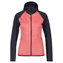 Dolomite W PELMO ZIP TECH HOODY - Fram Red - Wood Blue XS Oberbekleidung - PeakStyle