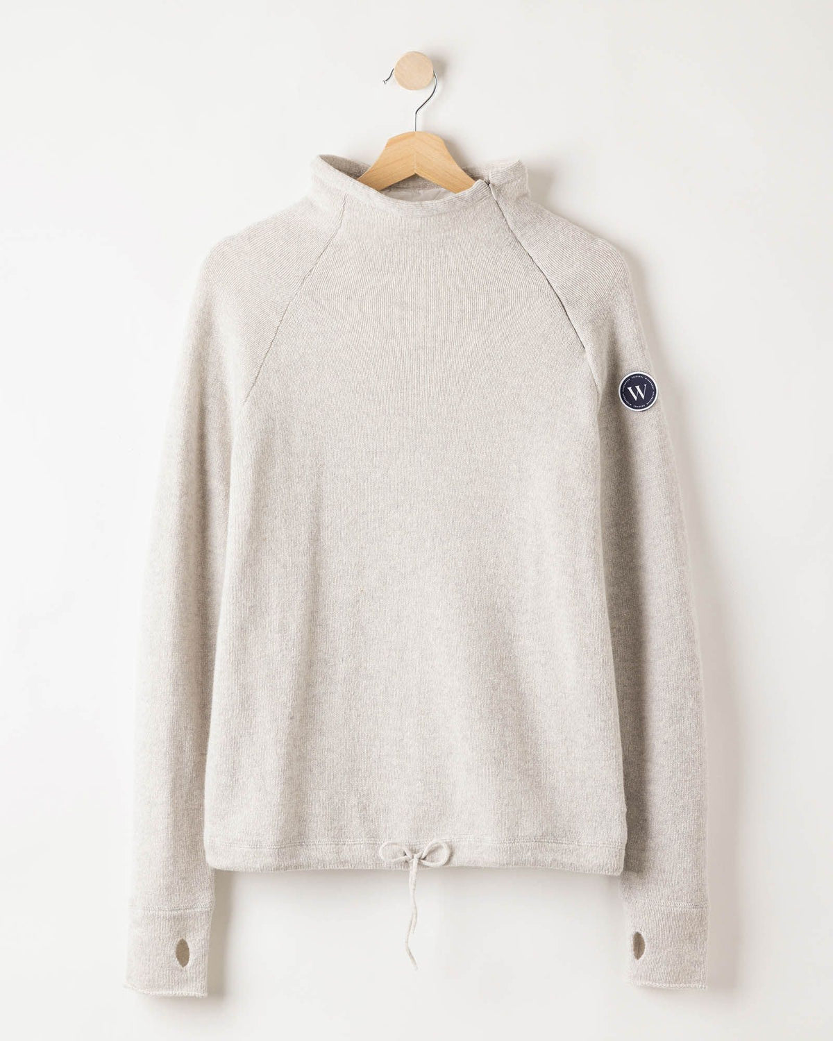 Martina WP – Light Grey Melange – Kleiderbügelaufnahme