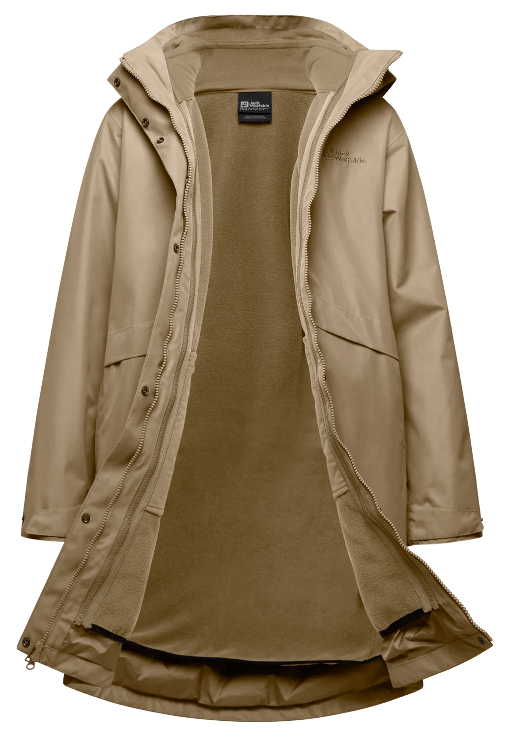 Jack Wolfskin BAYLIGHT 3IN1 COAT W - Mäntel & Parkas bei PeakStyle