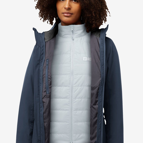 Jack Wolfskin HUNBERG 3IN1 JACKET W - Jacken bei PeakStyle