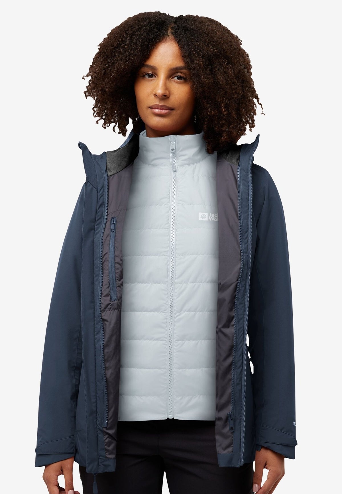 Jack Wolfskin HUNBERG 3IN1 JACKET W - Jacken bei PeakStyle