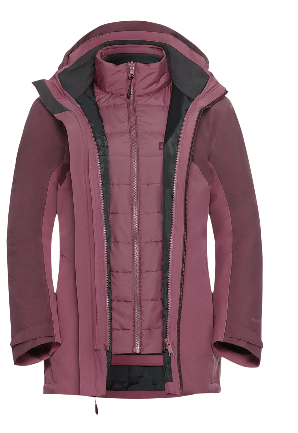 Jack Wolfskin HUNBERG 3IN1 JACKET W - Jacken bei PeakStyle
