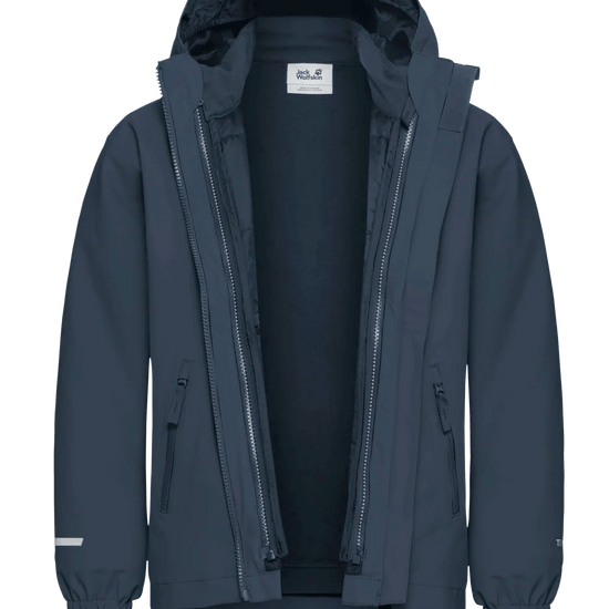 Jack Wolfskin HYBRID 3IN1 JACKET K - Midlayer bei PeakStyle