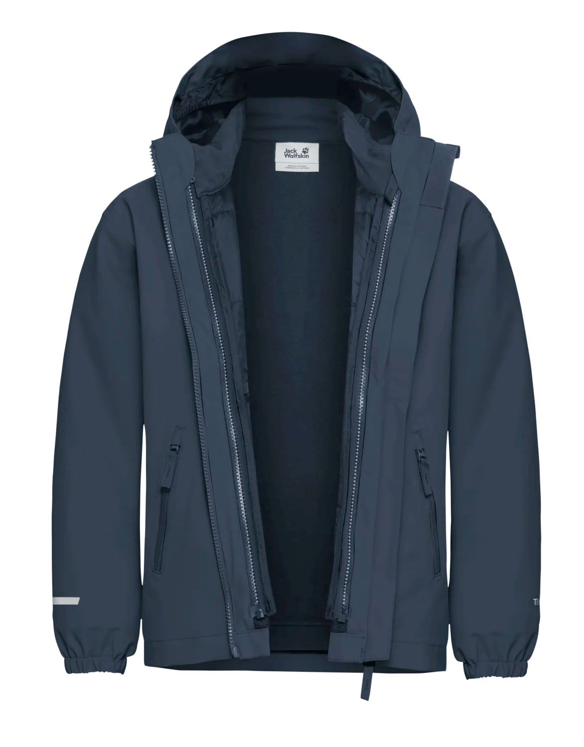 Jack Wolfskin HYBRID 3IN1 JACKET K - Midlayer bei PeakStyle