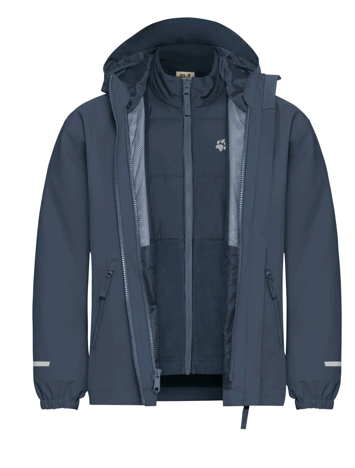 Jack Wolfskin HYBRID 3IN1 JACKET K - Midlayer bei PeakStyle