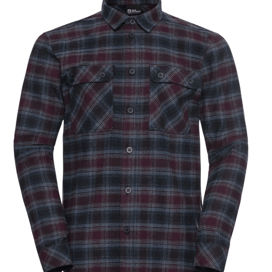 Jack Wolfskin M BAJA FLANNEL SHIRT M - bei PeakStyle