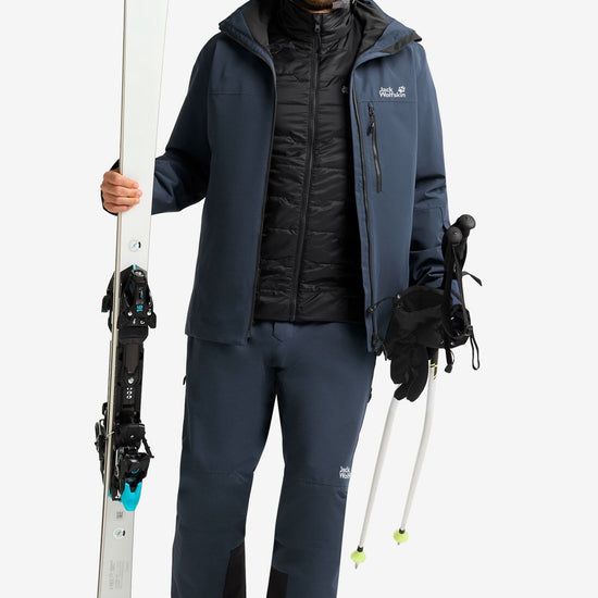 Jack Wolfskin M FLOWLINE 3IN1 JACKET M - Wintersportjacken bei PeakStyle