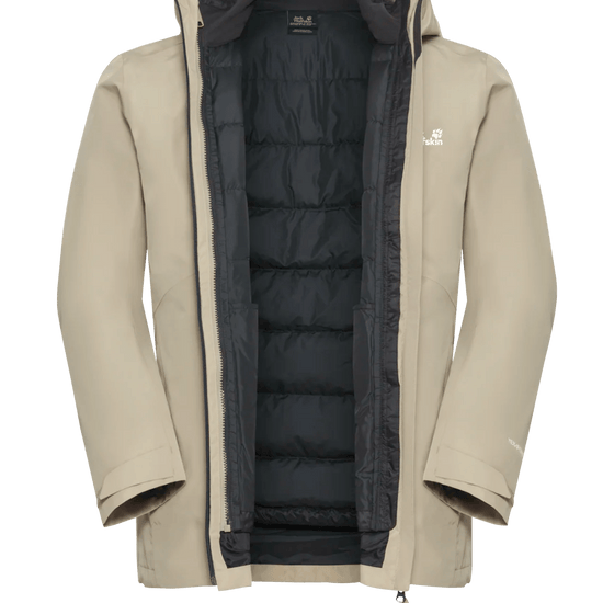 Jack Wolfskin M ICECAPE 3IN1 DOWN JACKET M RDS - Kopfbedeckungen bei PeakStyle
