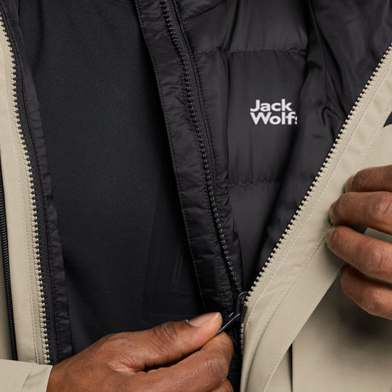Jack Wolfskin M ICECAPE 3IN1 DOWN JACKET M RDS - Jacken bei PeakStyle