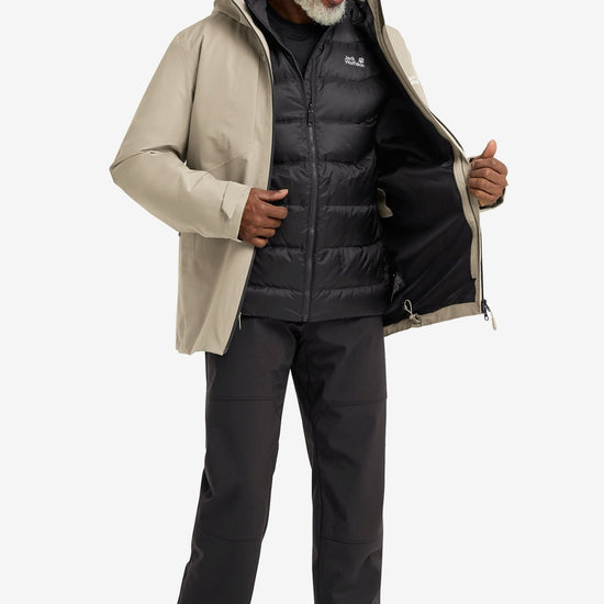 Jack Wolfskin M ICECAPE 3IN1 DOWN JACKET M RDS - Jacken bei PeakStyle