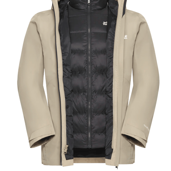 Jack Wolfskin M ICECAPE 3IN1 DOWN JACKET M RDS - Kopfbedeckungen bei PeakStyle