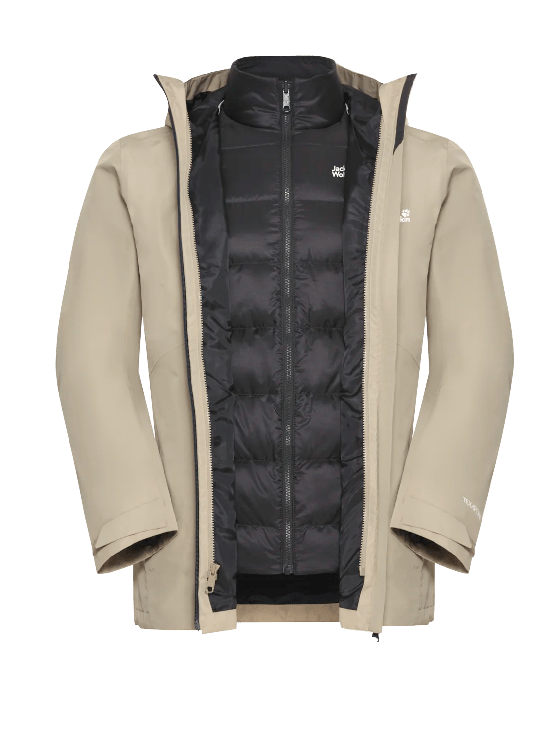 Jack Wolfskin M ICECAPE 3IN1 DOWN JACKET M RDS - Kopfbedeckungen bei PeakStyle