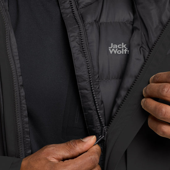 Jack Wolfskin M ICECAPE 3IN1 DOWN JACKET M RDS - Jacken bei PeakStyle