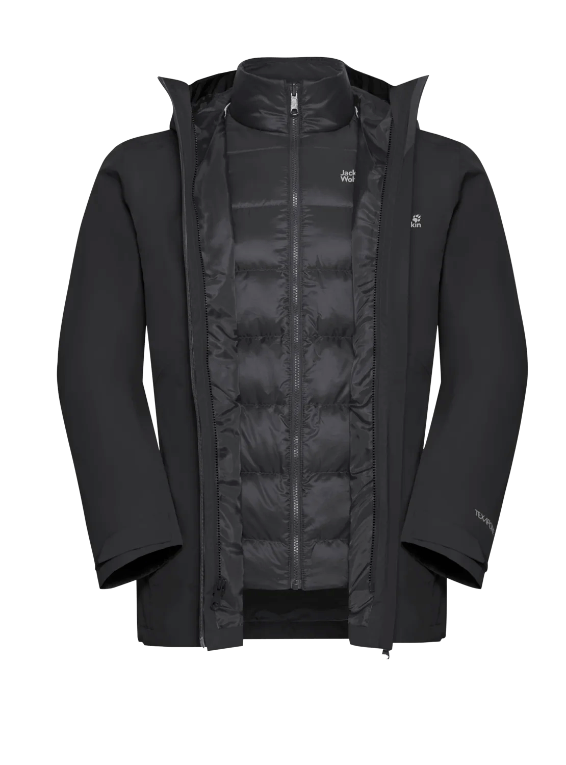 Jack Wolfskin M ICECAPE 3IN1 DOWN JACKET M RDS - Kopfbedeckungen bei PeakStyle