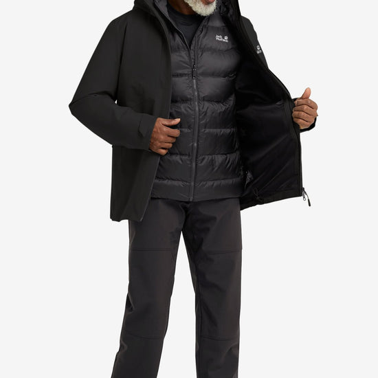Jack Wolfskin M ICECAPE 3IN1 DOWN JACKET M RDS - Jacken bei PeakStyle