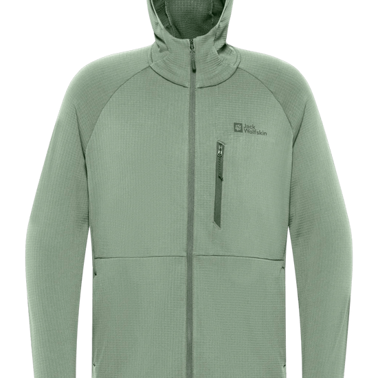 Jack Wolfskin M KOLBENBERG HOODED FZ M - Midlayer bei PeakStyle