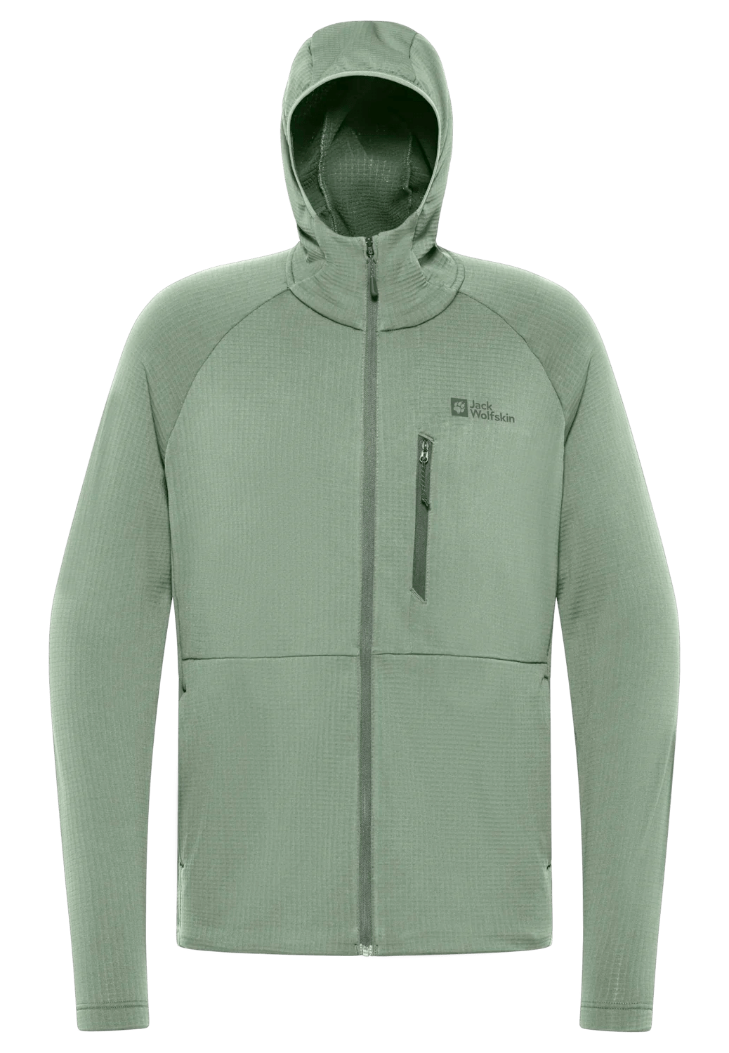 Jack Wolfskin M KOLBENBERG HOODED FZ M - Midlayer bei PeakStyle