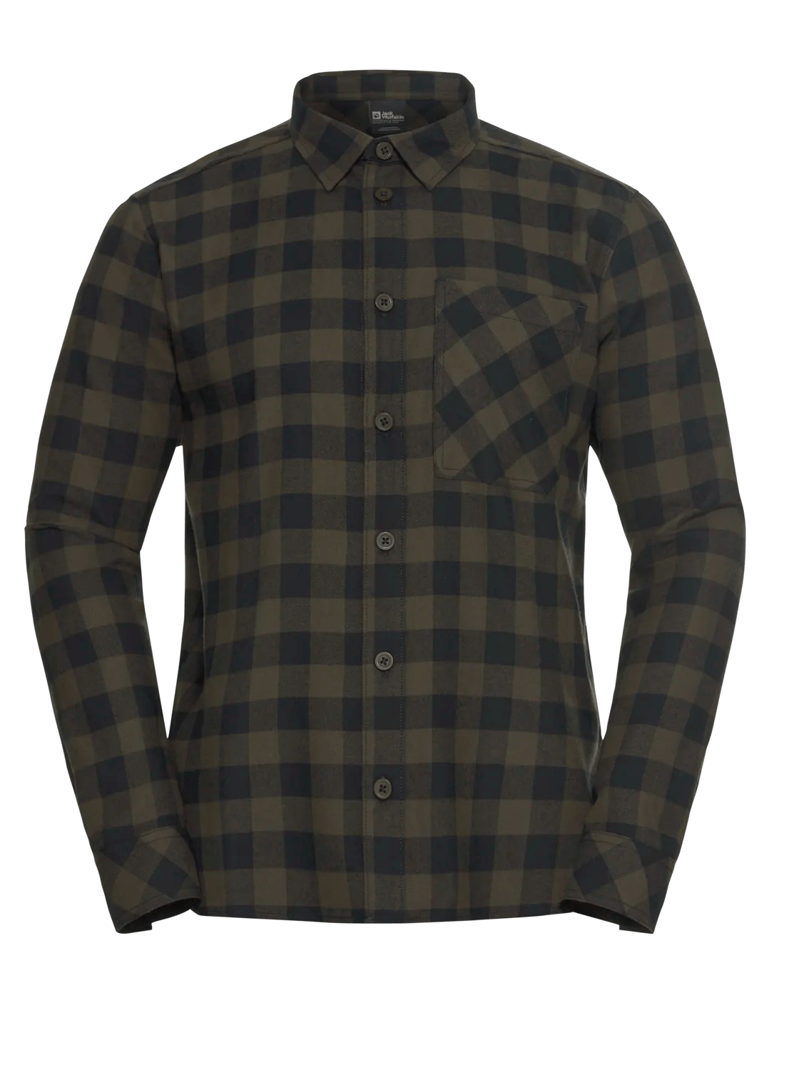 Jack Wolfskin M LITE FLANNEL SHIRT M - Kurzarmshirts bei PeakStyle