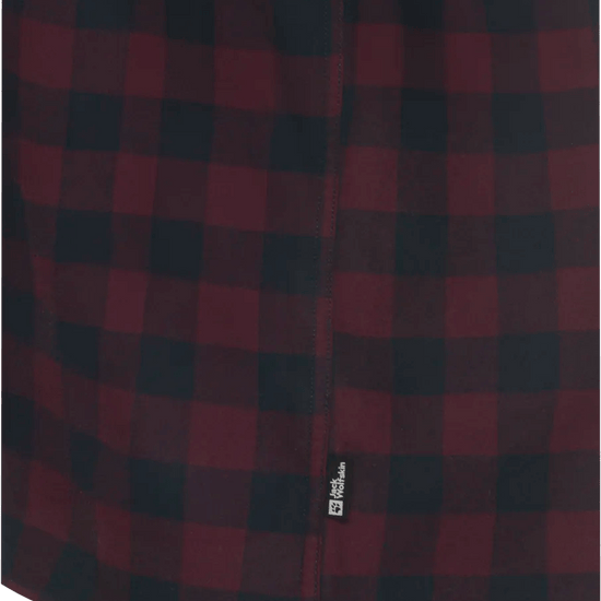 Jack Wolfskin M LITE FLANNEL SHIRT M - Kurzarmshirts bei PeakStyle