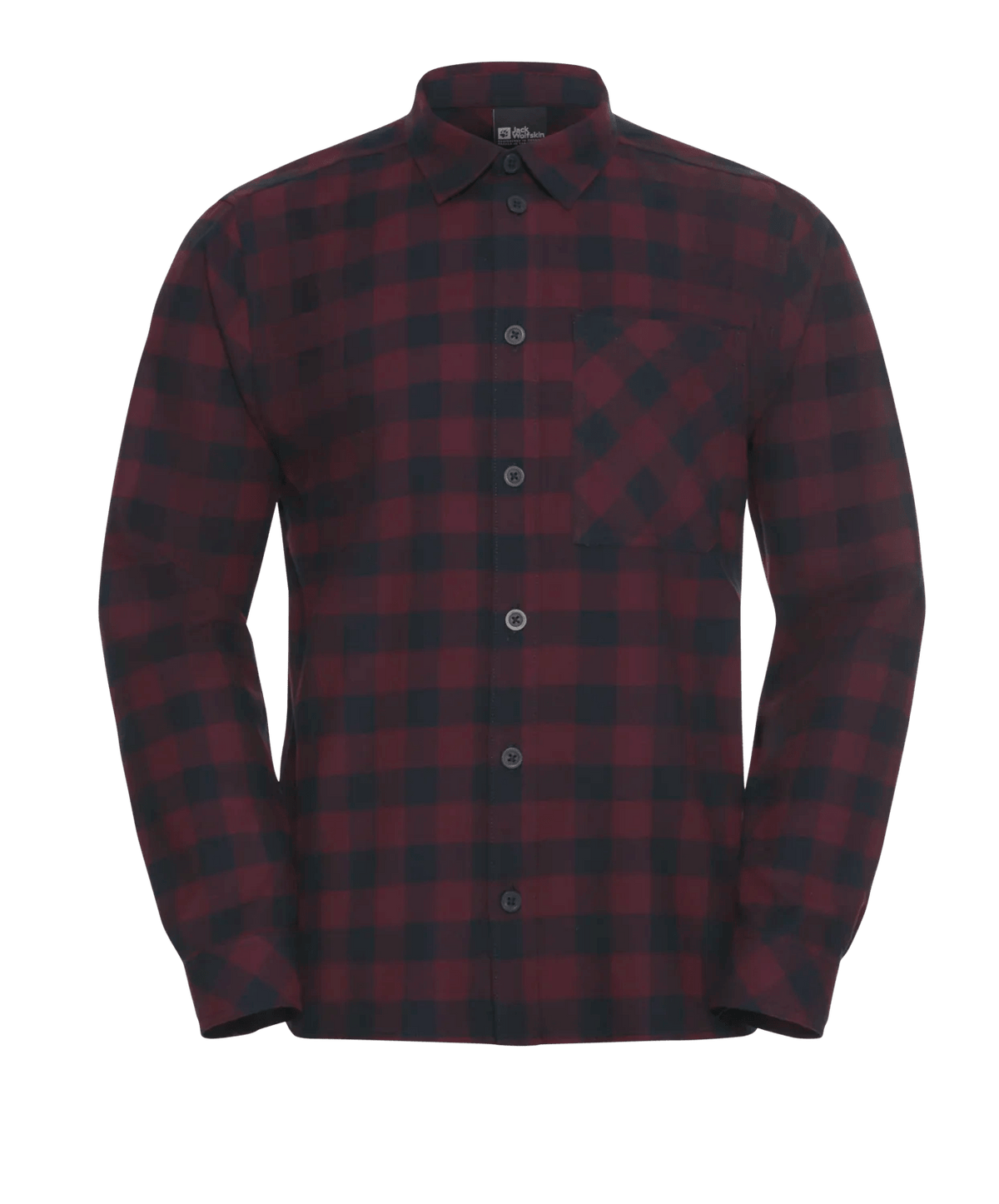 Jack Wolfskin M LITE FLANNEL SHIRT M - Kurzarmshirts bei PeakStyle