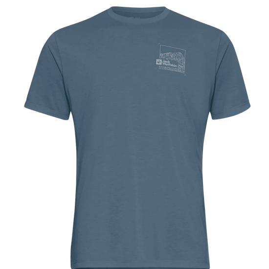 Jack Wolfskin M VONNAN GRAPHIC T M - Unterwäsche bei PeakStyle