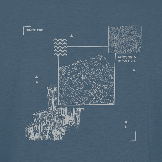 Jack Wolfskin M VONNAN GRAPHIC T M - Unterwäsche bei PeakStyle