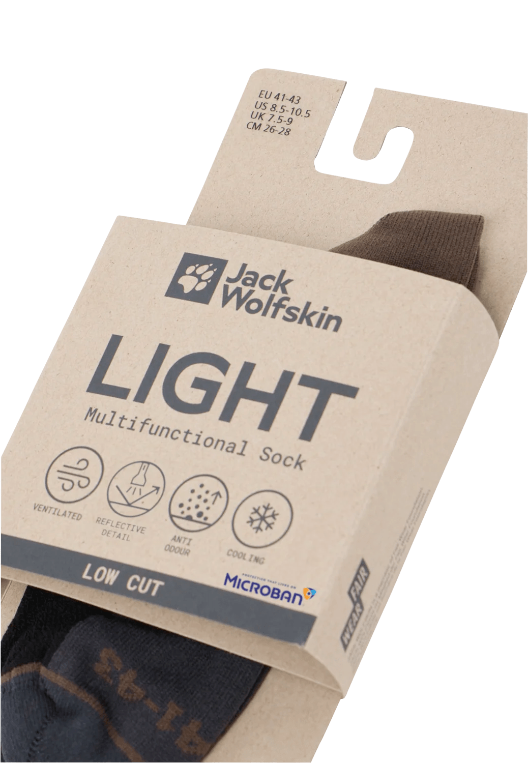 Jack Wolfskin PRELIGHT SOCK LOW C - Socken bei PeakStyle
