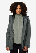 Jack Wolfskin ROTWAND 3IN1 JACKET W - Jacken bei PeakStyle