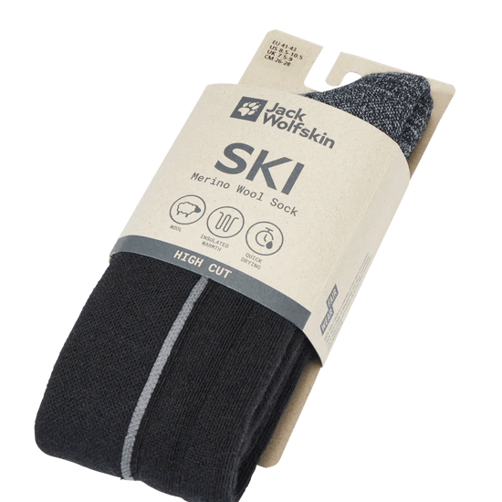 Jack Wolfskin SKI MERINO SOCK H C - Socken bei PeakStyle