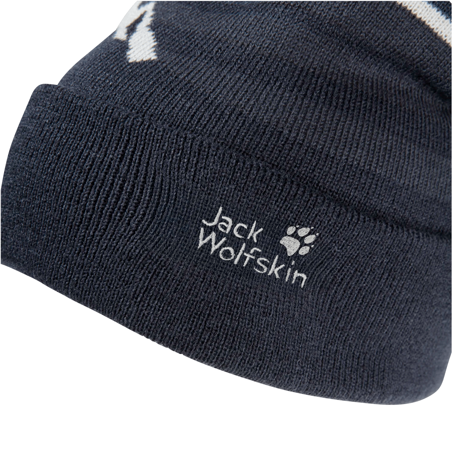 Jack Wolfskin STRIPY POMPOM BEANIE K - Kopfbedeckungen bei PeakStyle