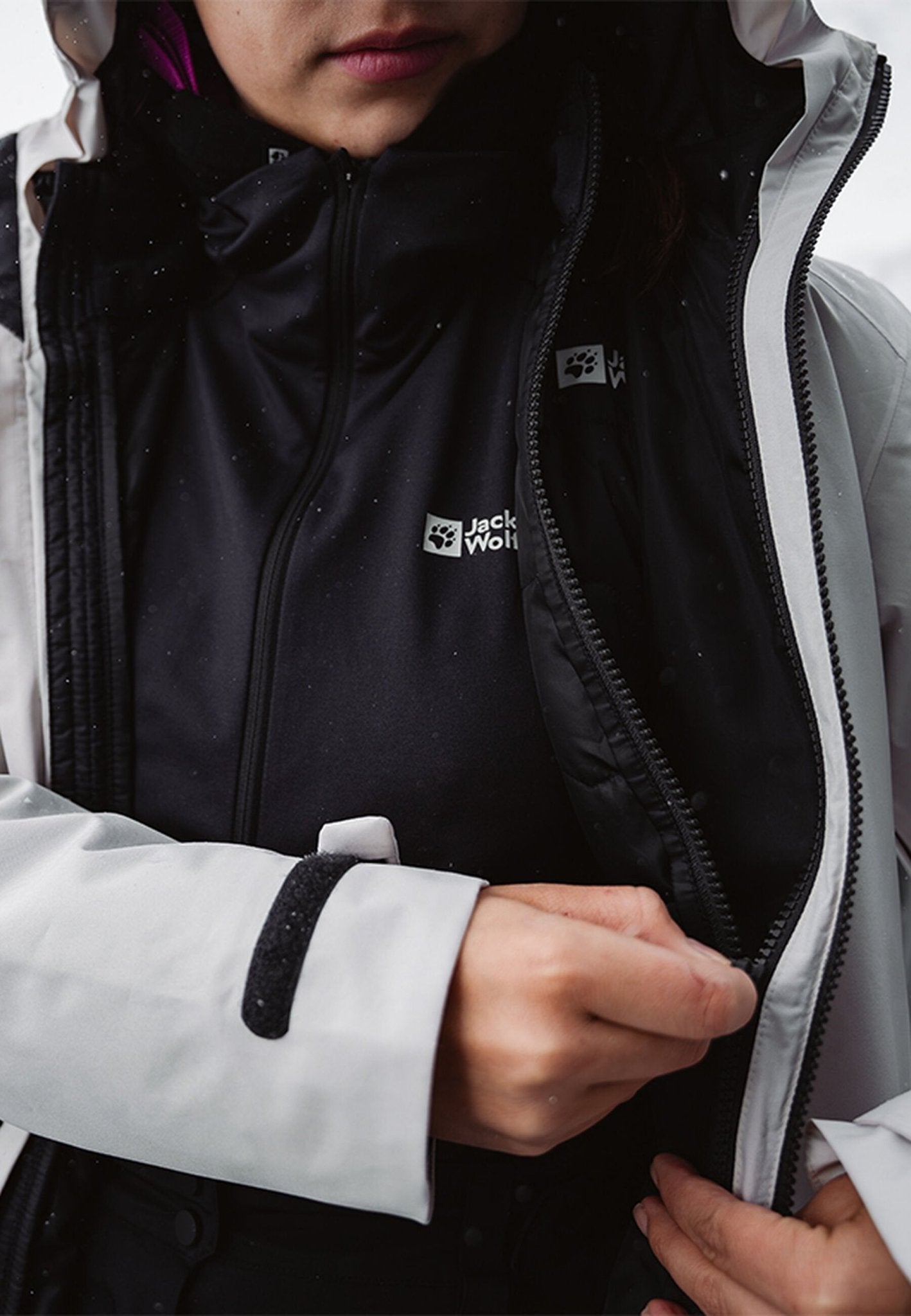 Jack Wolfskin W FLOWLINE 3IN1 JACKET W - Wintersportjacken bei PeakStyle