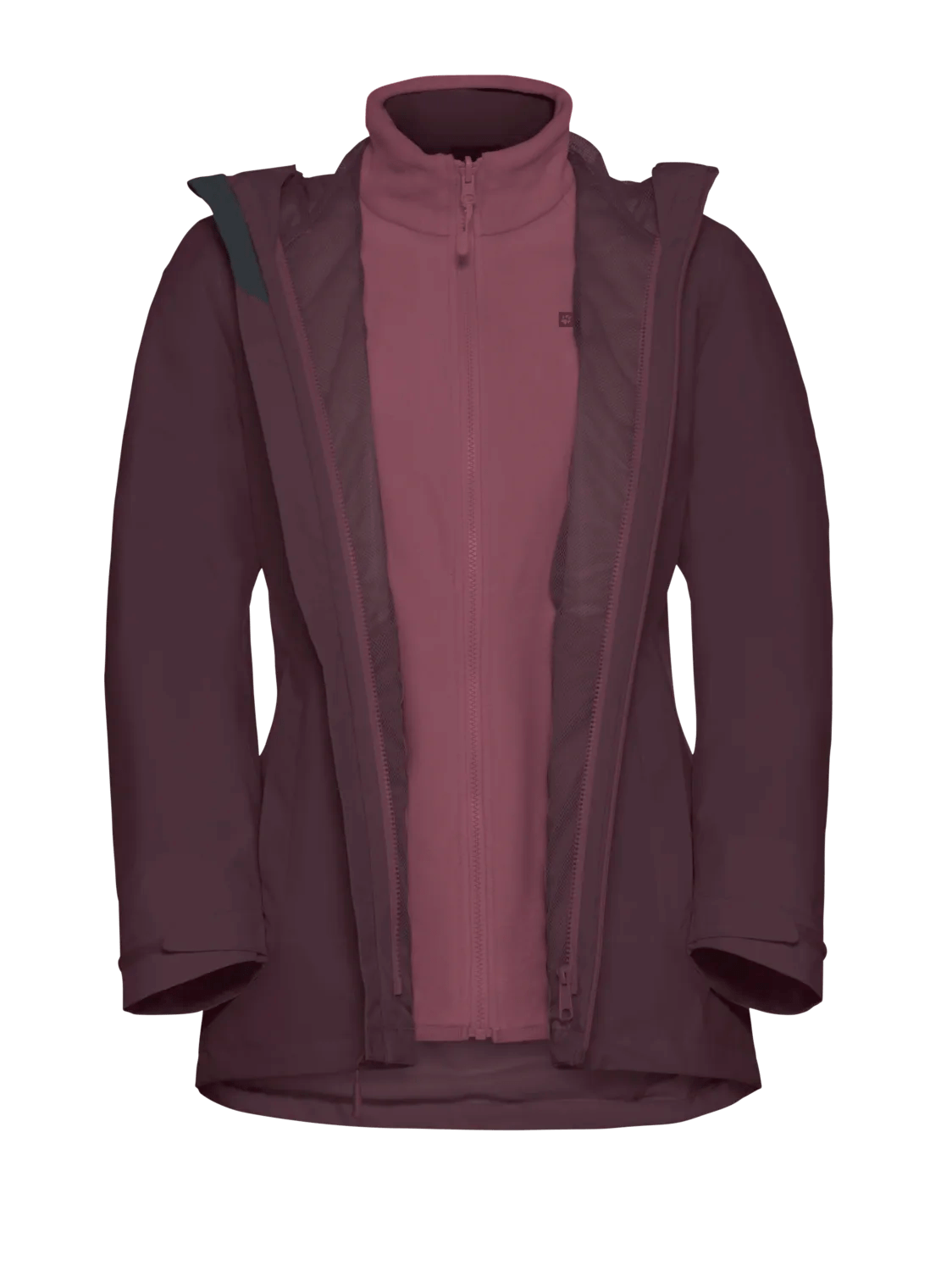 Jack Wolfskin W MOONRISE 3IN1 JACKET W - Jacken bei PeakStyle