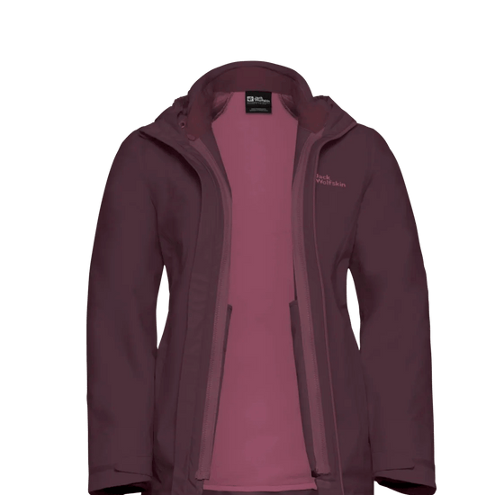 Jack Wolfskin W MOONRISE 3IN1 JACKET W - Jacken bei PeakStyle