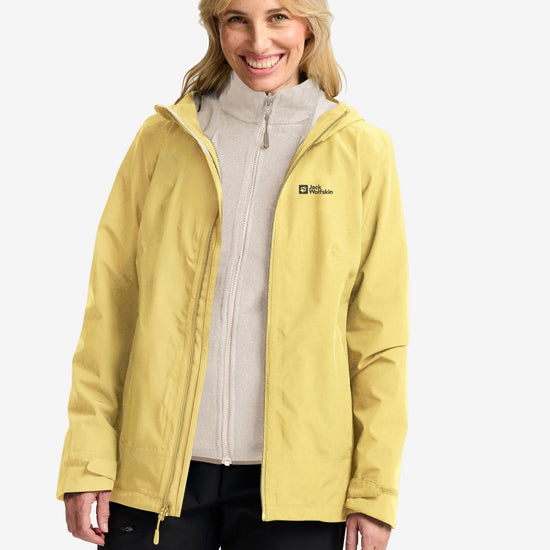 Jack Wolfskin W MOONRISE 3IN1 JACKET W - Jacken bei PeakStyle