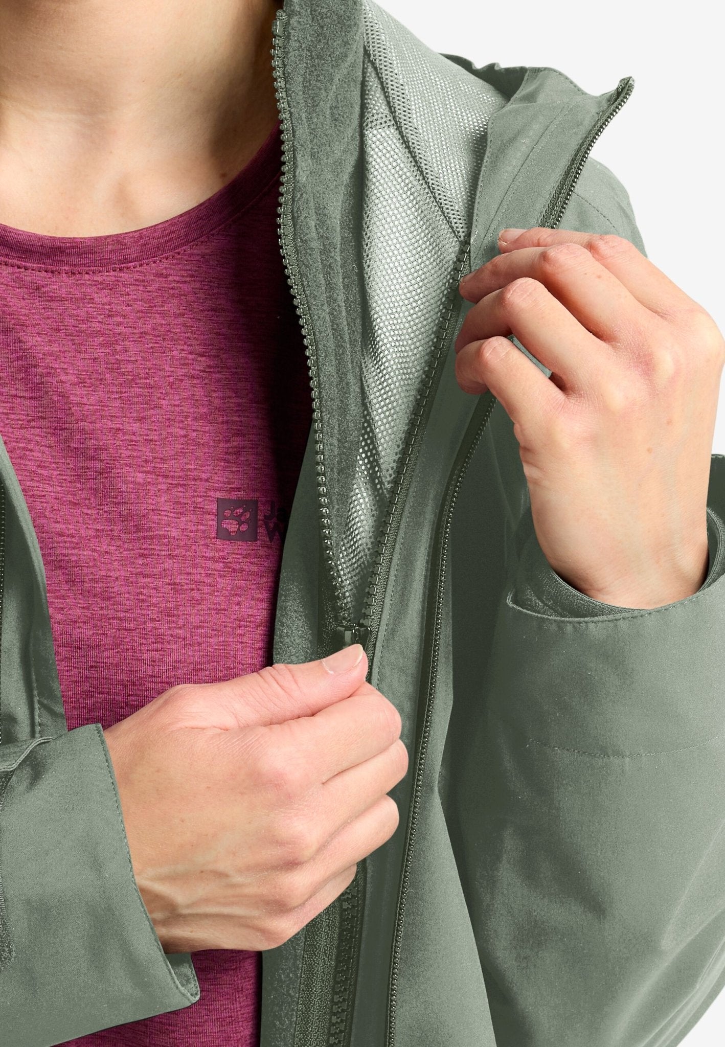 Jack Wolfskin W MOONRISE 3IN1 JACKET W - Jacken bei PeakStyle