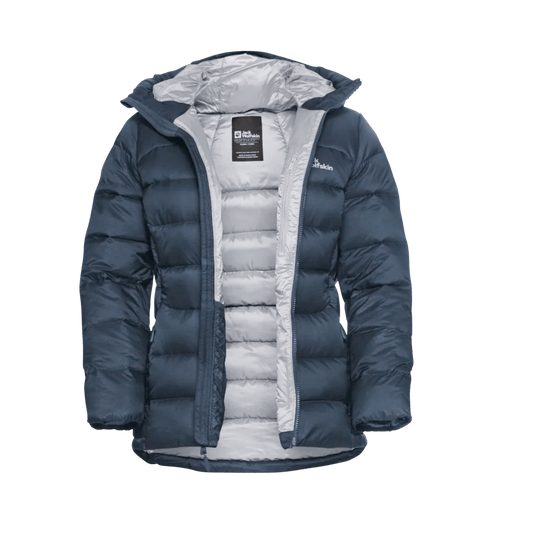 Jack Wolfskin W NEBELHORN DOWN HOODY W RDS - bei PeakStyle