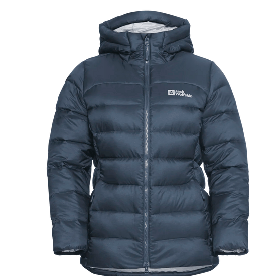 Jack Wolfskin W NEBELHORN DOWN HOODY W RDS - bei PeakStyle