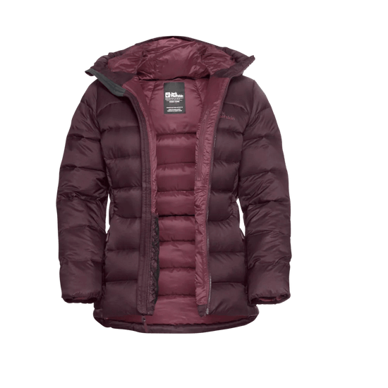 Jack Wolfskin W NEBELHORN DOWN HOODY W RDS - bei PeakStyle