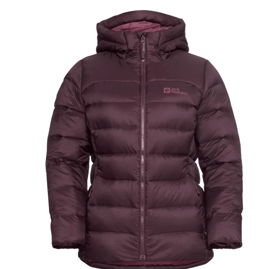 Jack Wolfskin W NEBELHORN DOWN HOODY W RDS - bei PeakStyle