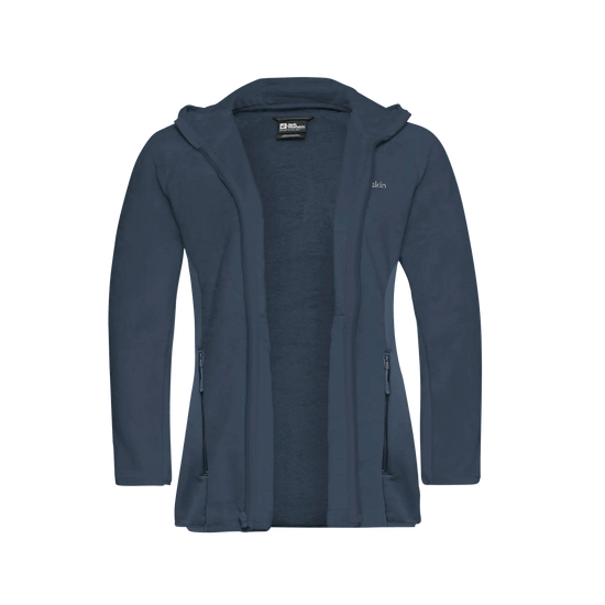 Jack Wolfskin W ROTWAND HOODED FZ W - Midlayer bei PeakStyle