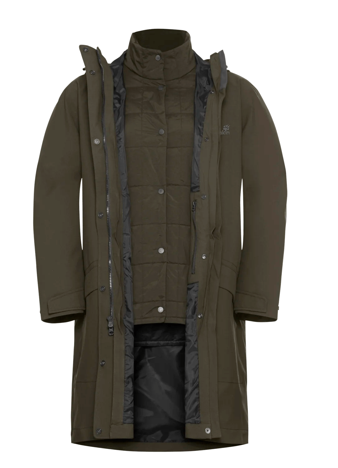 Jack Wolfskin W WINTERDUNE 3IN1 COAT W - Mäntel & Parkas bei PeakStyle