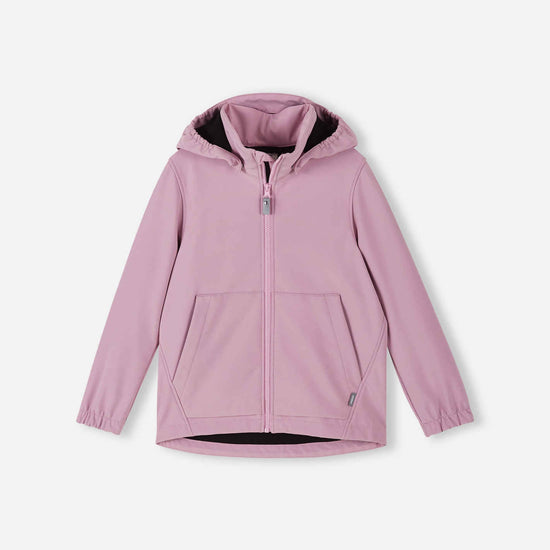 Reima Koivula Softshelljacke in Grey Pink – Vorderansicht