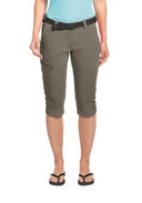 Maier Sports W INARA SLIM 3/4 ÜBERGRÖSSE - Teak 48 Hosen - PeakStyle